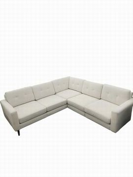 Nomad 5 Seat Sectional Ivory  4PGCTHJD