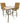 3-pc outdoor bar height bistro set w/2 sivel barstools