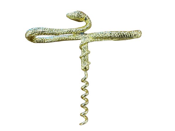 Pottery Barn Serpent Gold Corkscrew (NEW IN BOX)