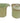 1970s Bennington Potters David Gil Celery Green Creamer and Covered Sugar Bowl,