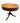 Vintage Baker Mahogany & Leather Top Drum Table, (as is) H. 28 in. x Dima. 32 in