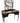 1940 American Dressing Table, H. 31.5 in. x W. 23 in. x D. 18.25 in.