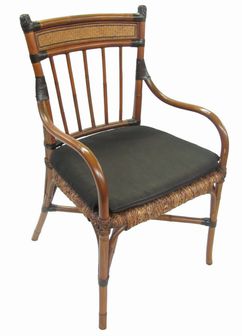 Chair, Wicker And Rattan