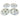 Set Of Four-Queen Victoria By Herend Salad Plates 8"rd