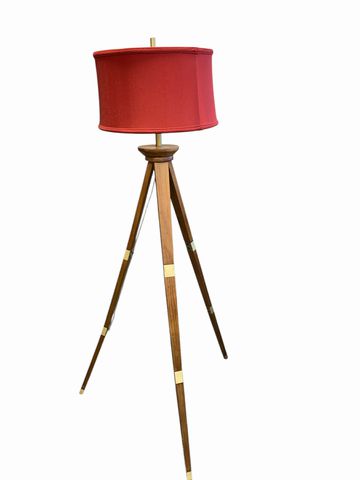 Tripod Regal Nautical Floor Lamp 58x20"