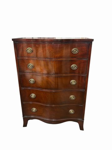 Vintage Drexel Federal Style Mahogany Chest of Drawers, H. 50.5 in. x W. 36 in.