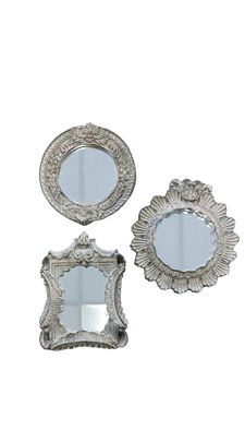 Set x3 Small Decorative Mirrors