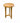 Round Wooden Tray Top Side Table 24x14"