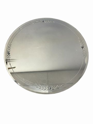 VTG venetian-style round mirror, 24D