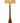 Solid carved wood 1920s floor lamp w/ scalloped fringed fabric shade, 70" h