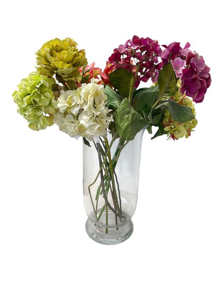 XL Footed Glass Floor Vase, 19x10" (Flowers sold separately)