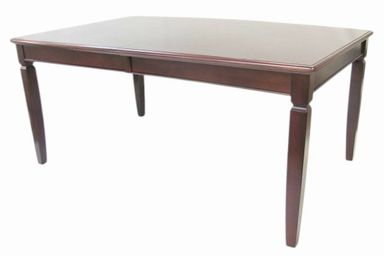 Rectangular Dining Table, Dark Wood * AS IS*