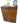 Dark oak MCM tall chest of drawers w/ chrome hardware, ca. 1952-55, 47" h, 38.25