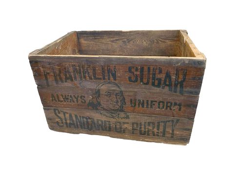 Vintage Wood store Box