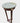 Bombay Co. Green Marble Top/ Classical Style Wood Plant Stand, 12" Rnd