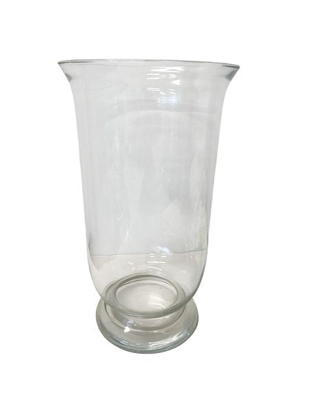 XL Footed Glass Floor Vase, 19x10" (Flowers sold separately)