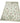 Green/red on ivory foliate design rug from Spain, 94.5" l x 59" w