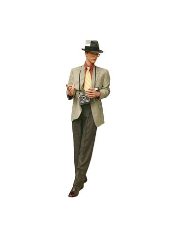 1960"s "Life Size" Male Mannequin Reporter 6'