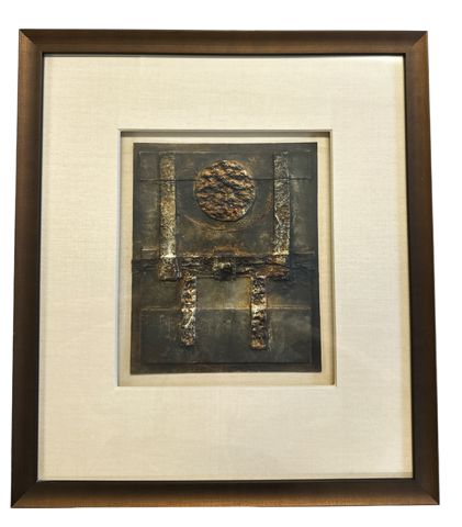 Orig Mixed Media Art by Alfonso Redondo Luque, 17.25x15.5"