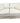Quinn cream tone-on-tone loveseat w/ blue welting + 2 matching pillows, 31" h, 6