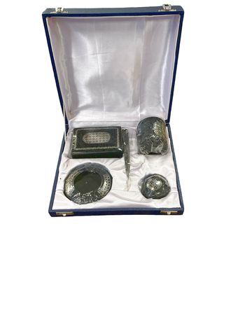 Five Piece Desk Set-India 3"x10"