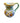 Hand Made Deruta Italian Ceramic Pitcher 6x7"