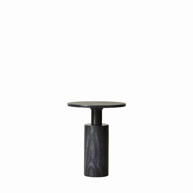 Alta Marquina Side Table 16"w x 16"d x20"h