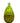 Lrg Asymetric Green Glass Vase 19"H x 12"W