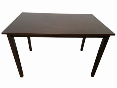 Rectangular Dining Table, Dark Brown