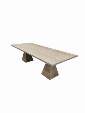 Thompson Dining Table, Natural, 108"W x 42"D x 30"H