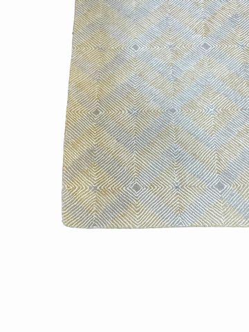 Contemporary wool rug, Grey/tan, 5x7