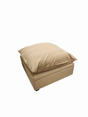 Kova Modular Storage Ottoman, Camel, 36"Square x 19"H