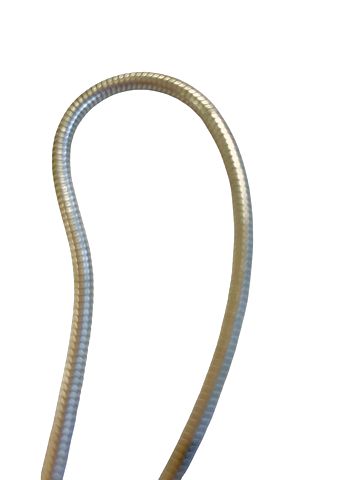 Sterling Silver Snake  Necklace-925 India  18"