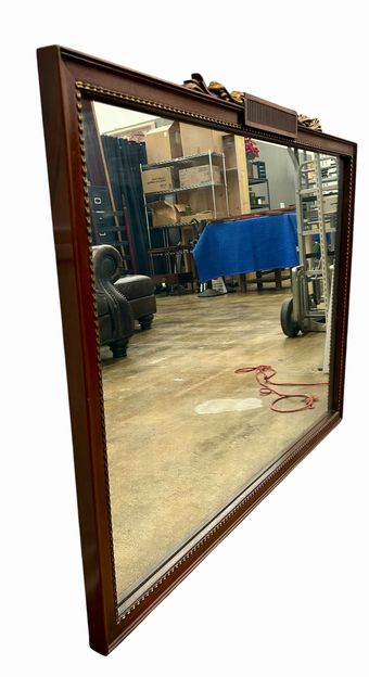Classical Style Mahogany Mirror