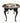 Ethan Allen queen anne-style oval cherry end table, 23H 23.25W 20D