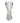 American Brilliant Period Cut Glass Corset Vase 10x4"