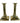PAIR of Virginia Metalcraft brass candleholders, 5.25" h