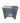 American Vernacular painted small cabinet, 18c-style, 24.5x11x24H
