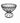 Wrought Iron Scrolled Fruit Bowl/Planter 9x11"