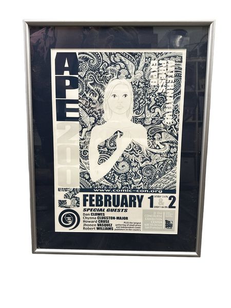 Framed Vintage Expo Poster, 24x18"