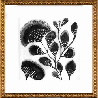 African Botanicals Print 28" Square