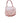 Pink Murano Glass Basket 7"Hx6"L