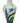 Chinese Tall Vase w/Blue Lilly & White Ground, H. 36 in. 13 in. Diam.