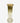 19th Century  Moser Bohemian Gilt And Hand Painted Enamel Art Glass Vase "As iS"