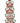 Chinese Red & White Small Tulipiere, H. 23.5 in. x W. 7.5 in.