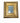 Rectangular Gold Framed Mirror 18x14"