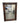 Large Beveled Mirror in Classical Dark Composite Frame 45"h x 32"l