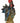 Folk art pottery rooster by Steve Turpin, 11.25" h