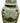 Chinese Green & White Fish & Lotus Temple Jar, H. 21 in. x 11 in.