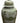 Chinese Green & White Fish & Lotus Temple Jar, H. 21 in. x 11 in.